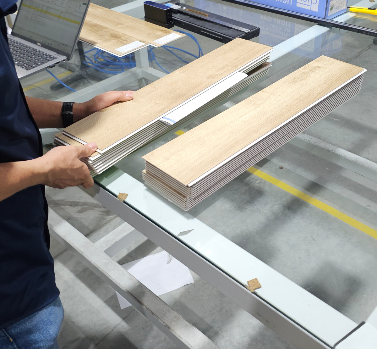 SPC Flooring Inspection